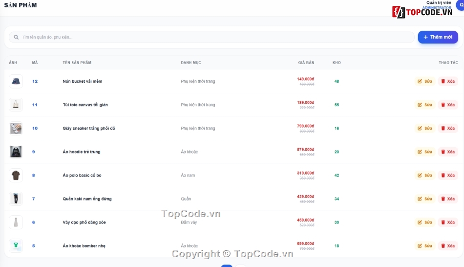 Website php,Website bán quần áo,bán quần áo